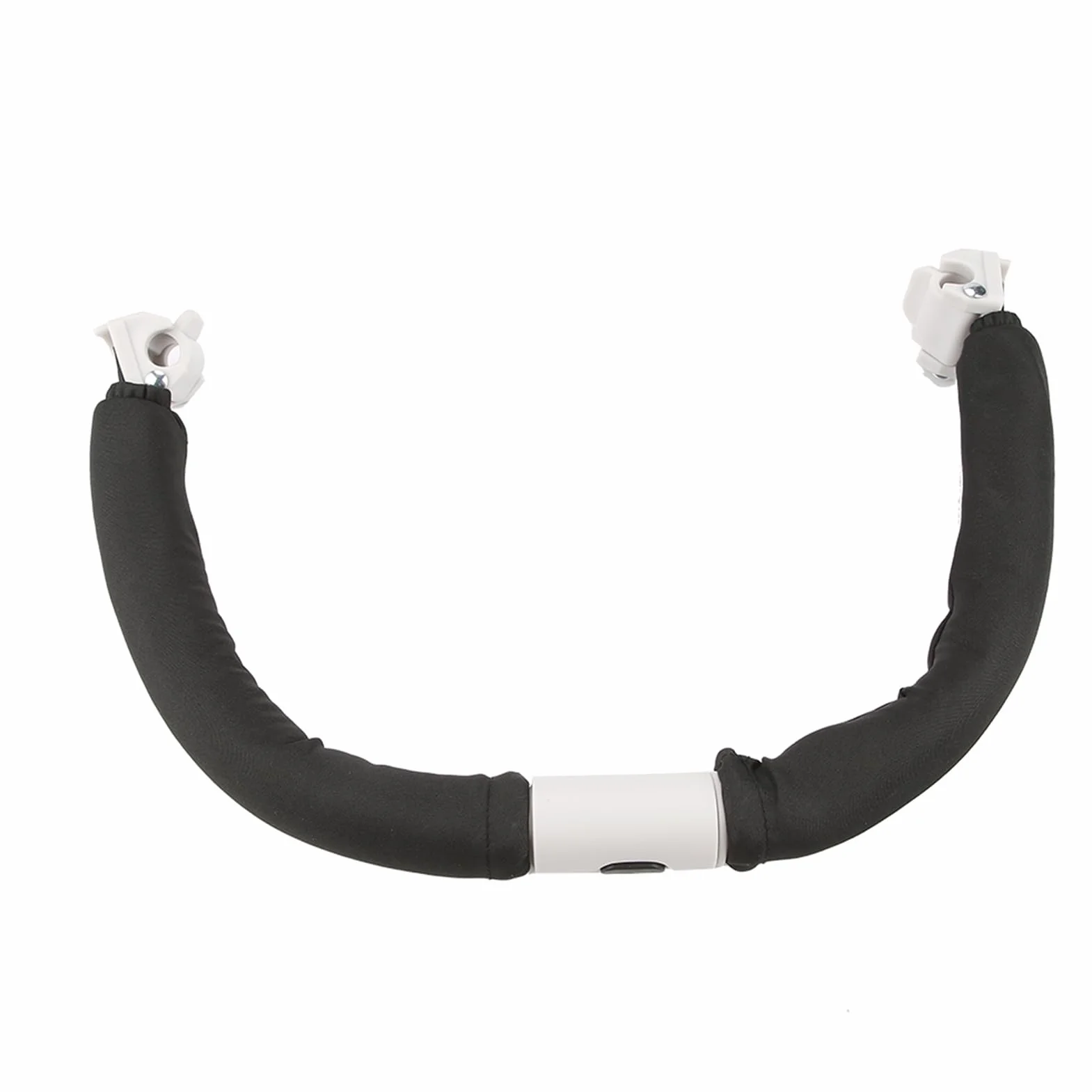 Manubrio con Barra Paraurti Regolabile Universale Yctze per Passeggini con Vassoio Snack per Passeggino (BLACK)