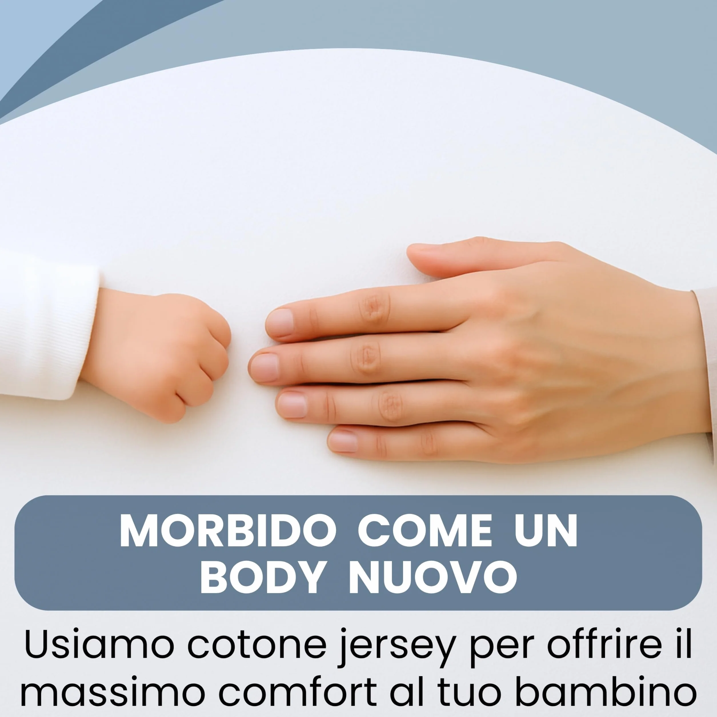 Bisoo Lenzuola Compatibili 50x83 / 50x80 - Lenzuola per Culla Impermeabili - Lenzuolo Coprimaterasso Impermeabile Angoli 100% Jersey OEKO-TEX - Set Lenzuolini 1 Bianchi e 1 Grigi
