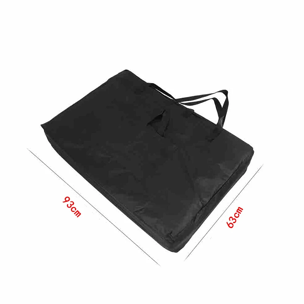 Borsa portaoggetti per lettino da massaggio di grande capacità, Borsa per lettino da massaggio professionale, Borsa a tracolla portatile in tela per lettino da spa