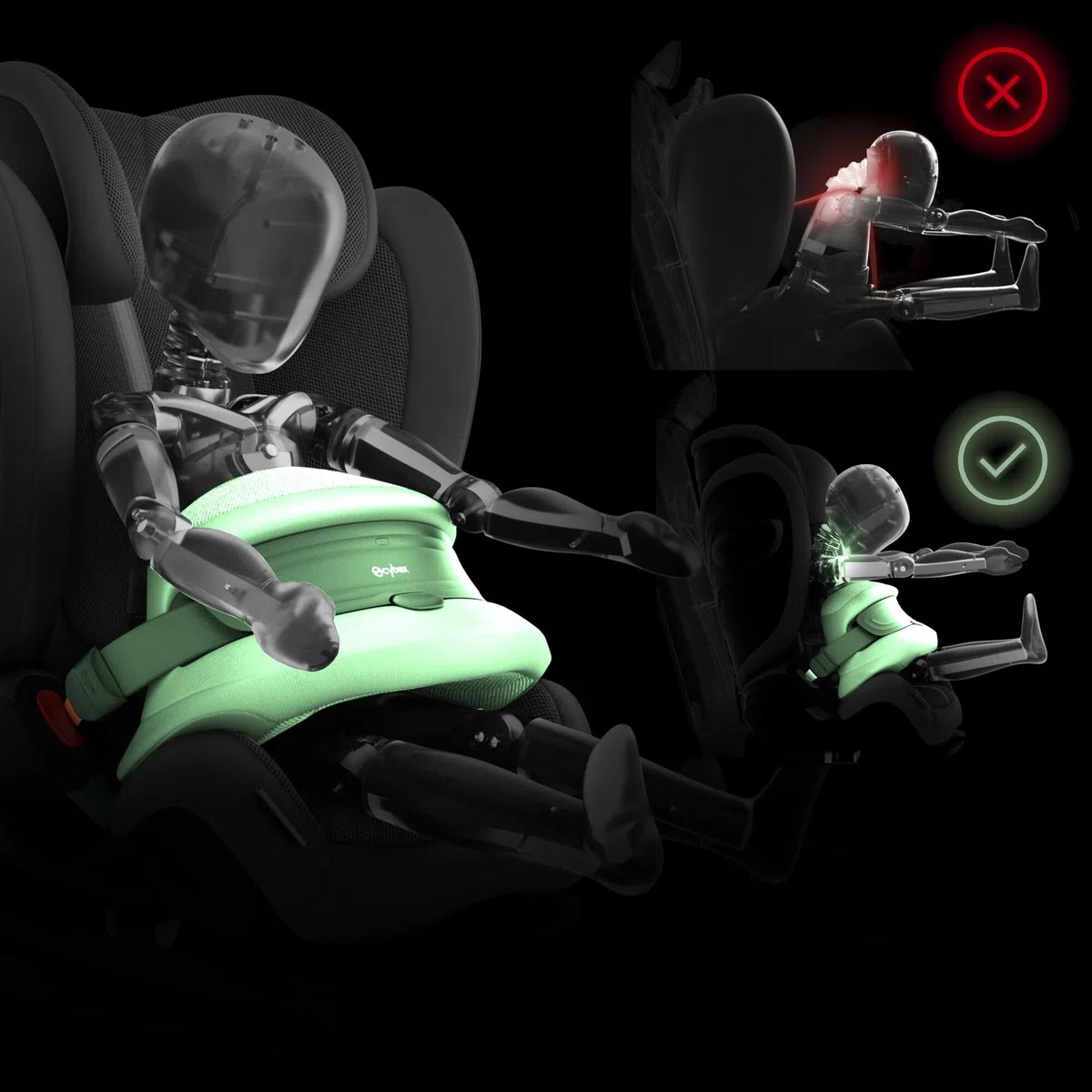 CYBEX Gold Pallas G3 i-Size Plus Seggiolino Auto , 76 - 150 cm, da circa 15 mesi a circa 12 anni (da circa 9 a 50 kg), Almond Beige