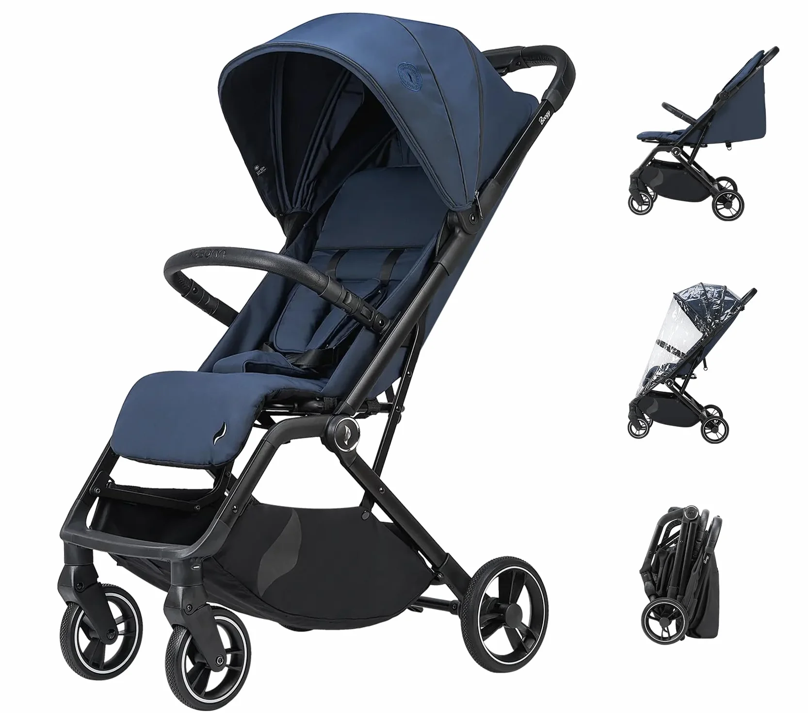 Passeggino Osann Boogy 2 Leggero Compatto 22 kg UPF 50+ Cobalt Blu