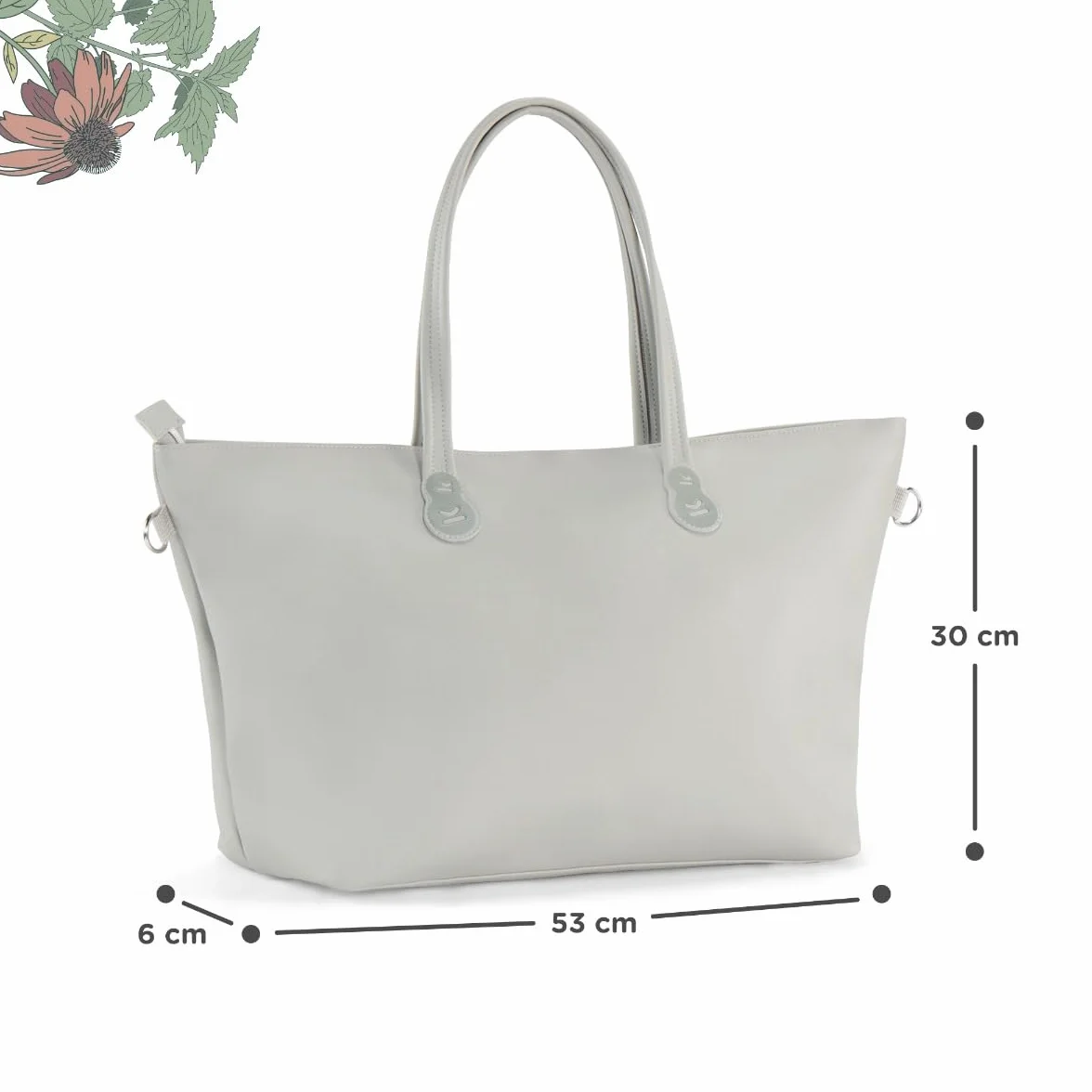 Kinderkraft TREASUREBAG kinderwagenzak donkergrijs