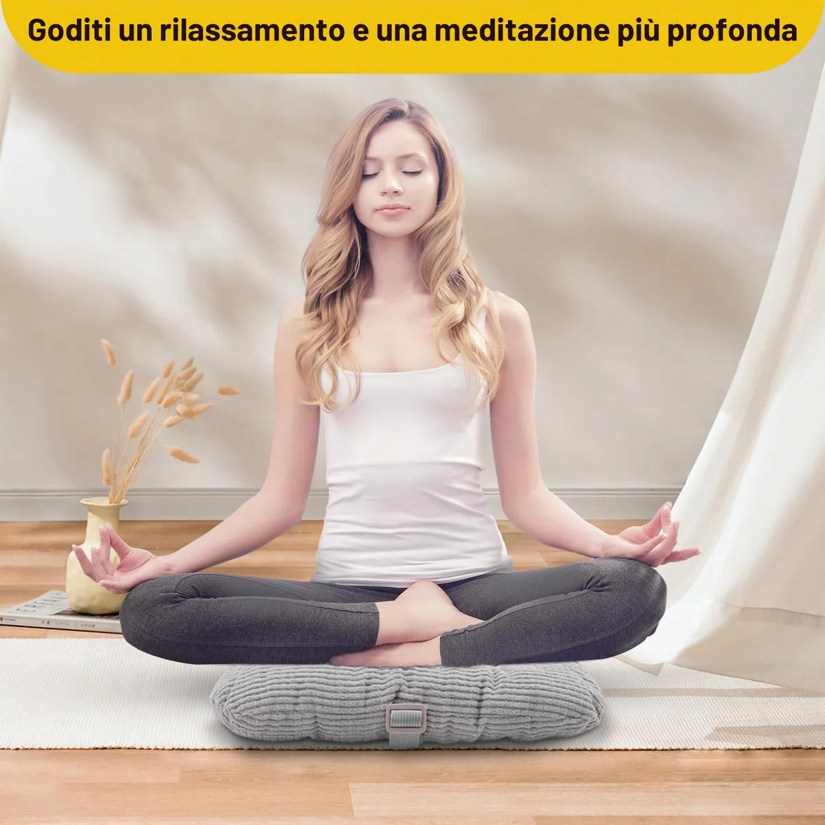 Rialzo Cuscino per Bambini 2 Pezzi, Rialzo da Sedia per Bambini per Sedia Seggiolino Regolabile Lavabile Smontabile con Cinghie Regolabili per Sedia da Pranzo (Grey)