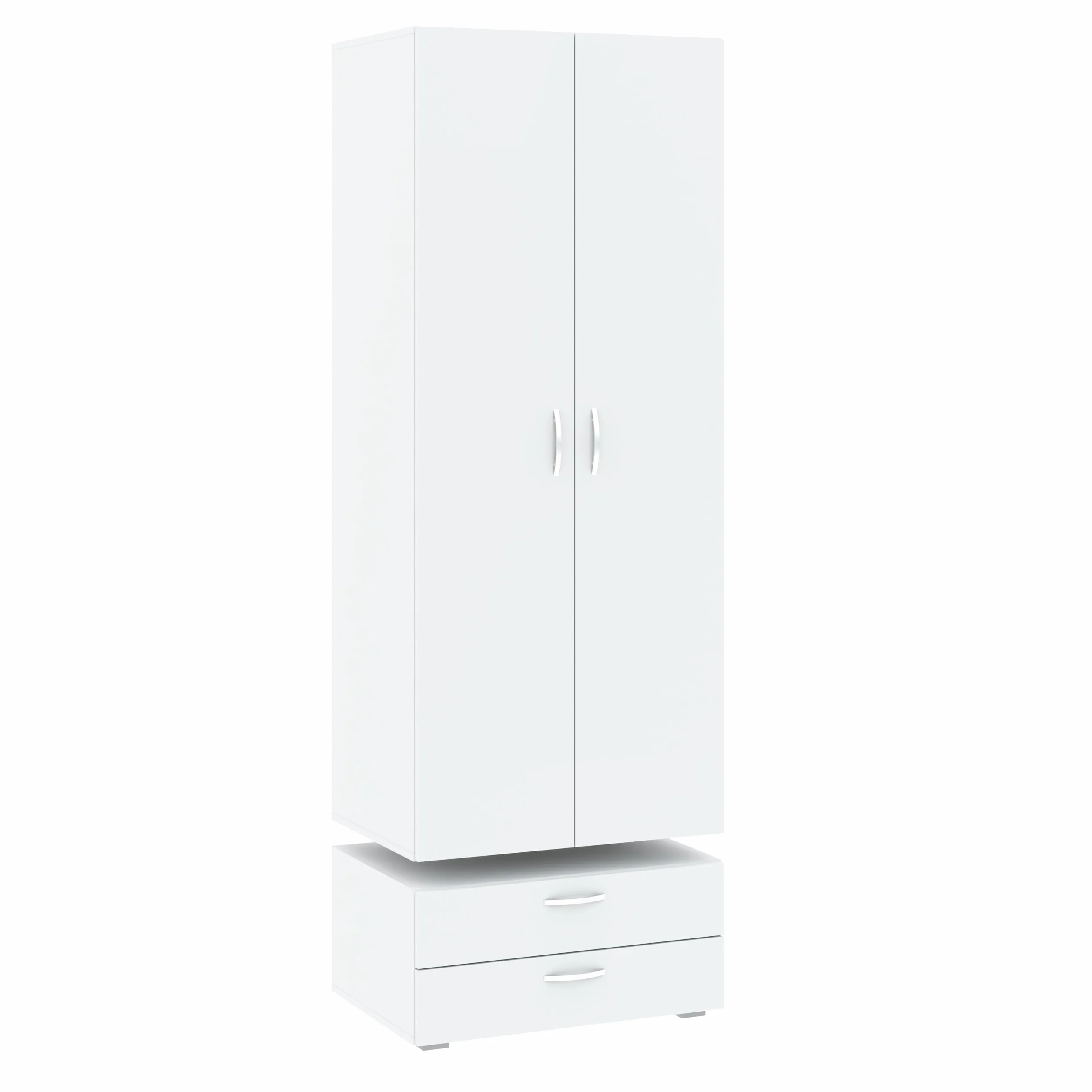 Oggi Italo Mobili Soggiorno Legno ingegnerizzato Bianco 74 x 214 x 51,9 cm