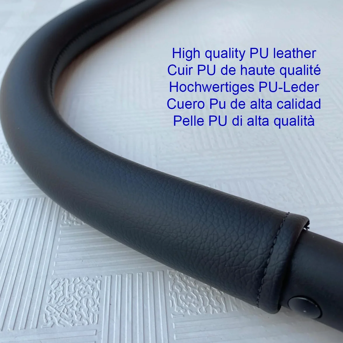 Accessori per passeggino per bambini, barra paraurti, bracciolo, maniglia, traversa compatibile con Babyzen YoYo 2 e Yoyo+, nero
