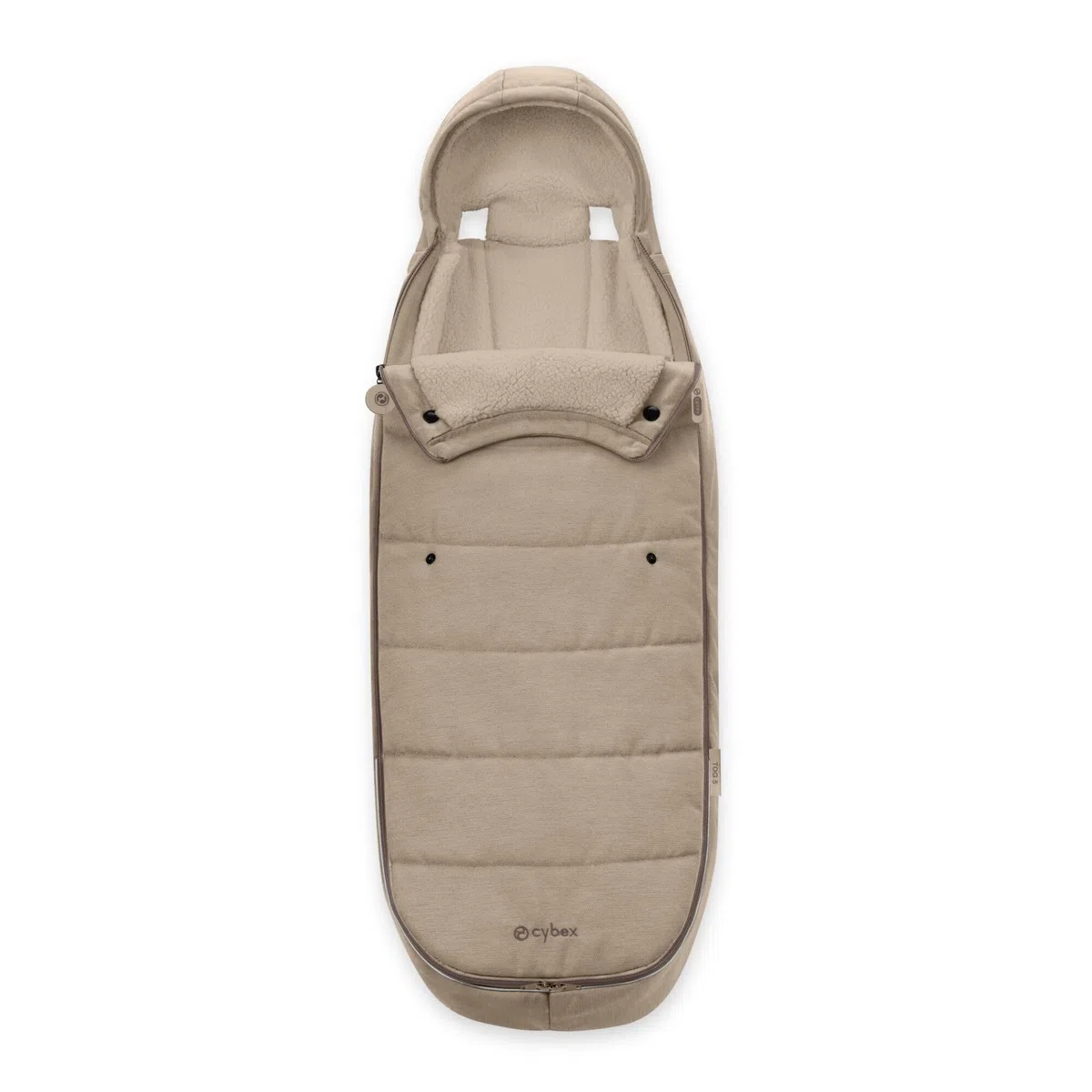 CYBEX Gold Coprigambe, Per Passeggini, Per Bambini dai 6 Mesi ai 3 Anni, Tog 5, Caldo e Idrorepellente, Beige