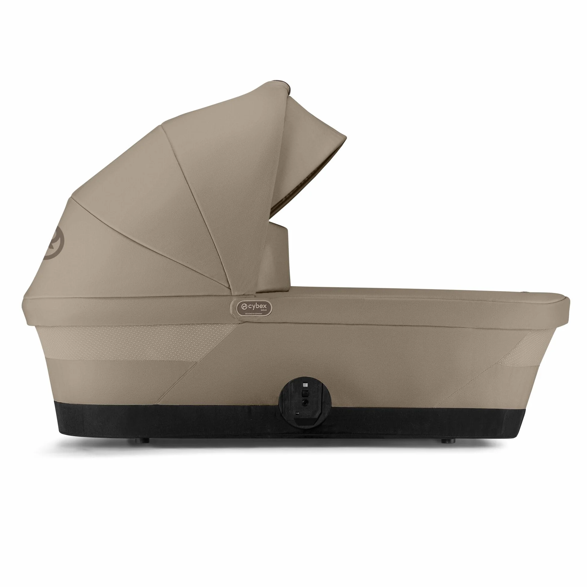 CYBEX Navicella per culla Gold GAZELLE S, dalla nascita a circa 6 mesi (max. 9 kg), per CYBEX Gazelle S ed e-Gazelle S, beige mandorla