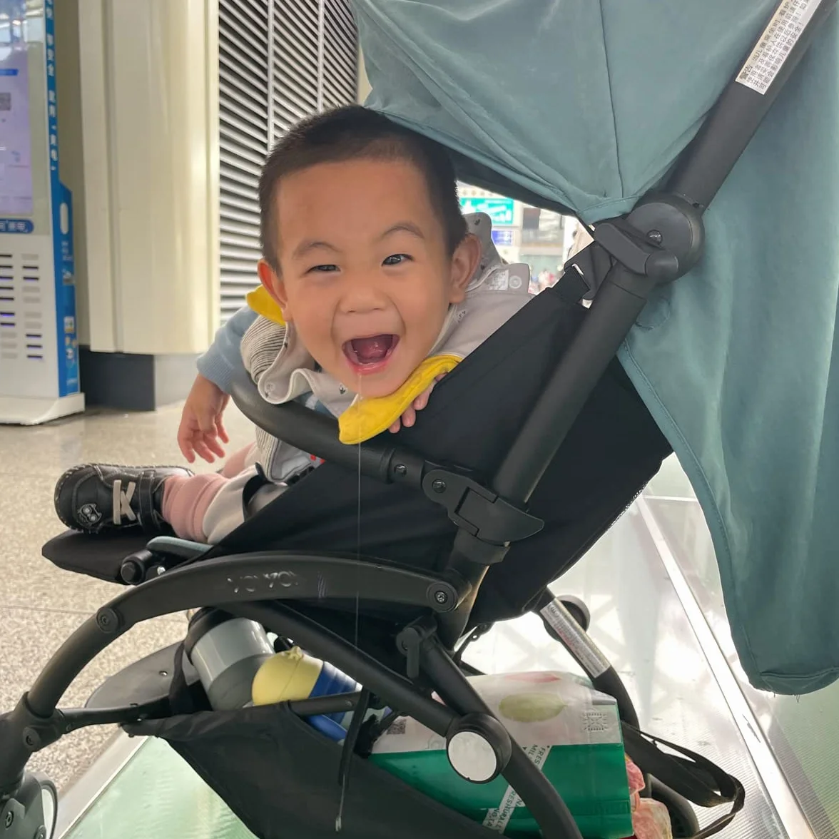 Accessori per passeggino per bambini, barra paraurti, bracciolo, maniglia, traversa compatibile con Babyzen YoYo 2 e Yoyo+, nero