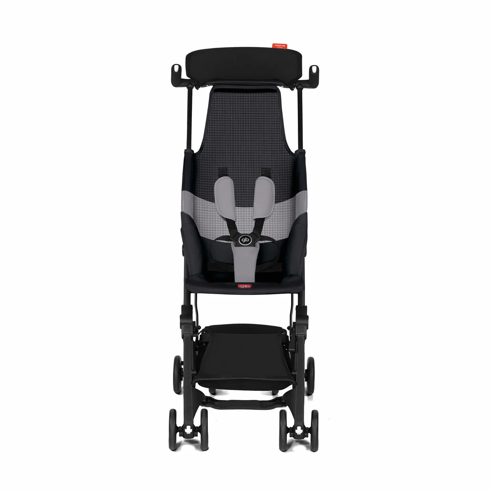 Gold Passeggino Pockit+ Air All Terrain, Ultracompatto, 0-22 kg, Velvet Black