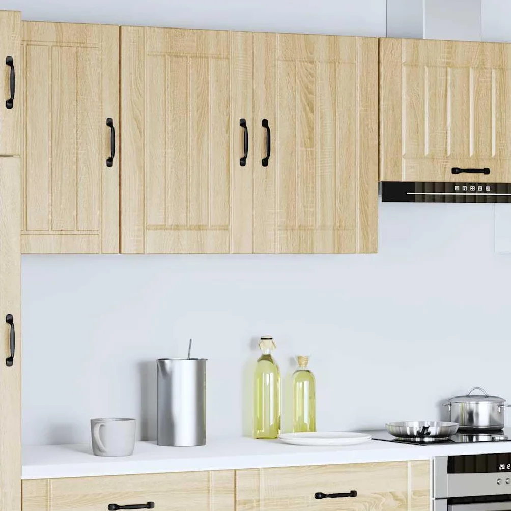 vidaXL Pensile da Cucina Lucca Rovere Sonoma Legno Multistrato