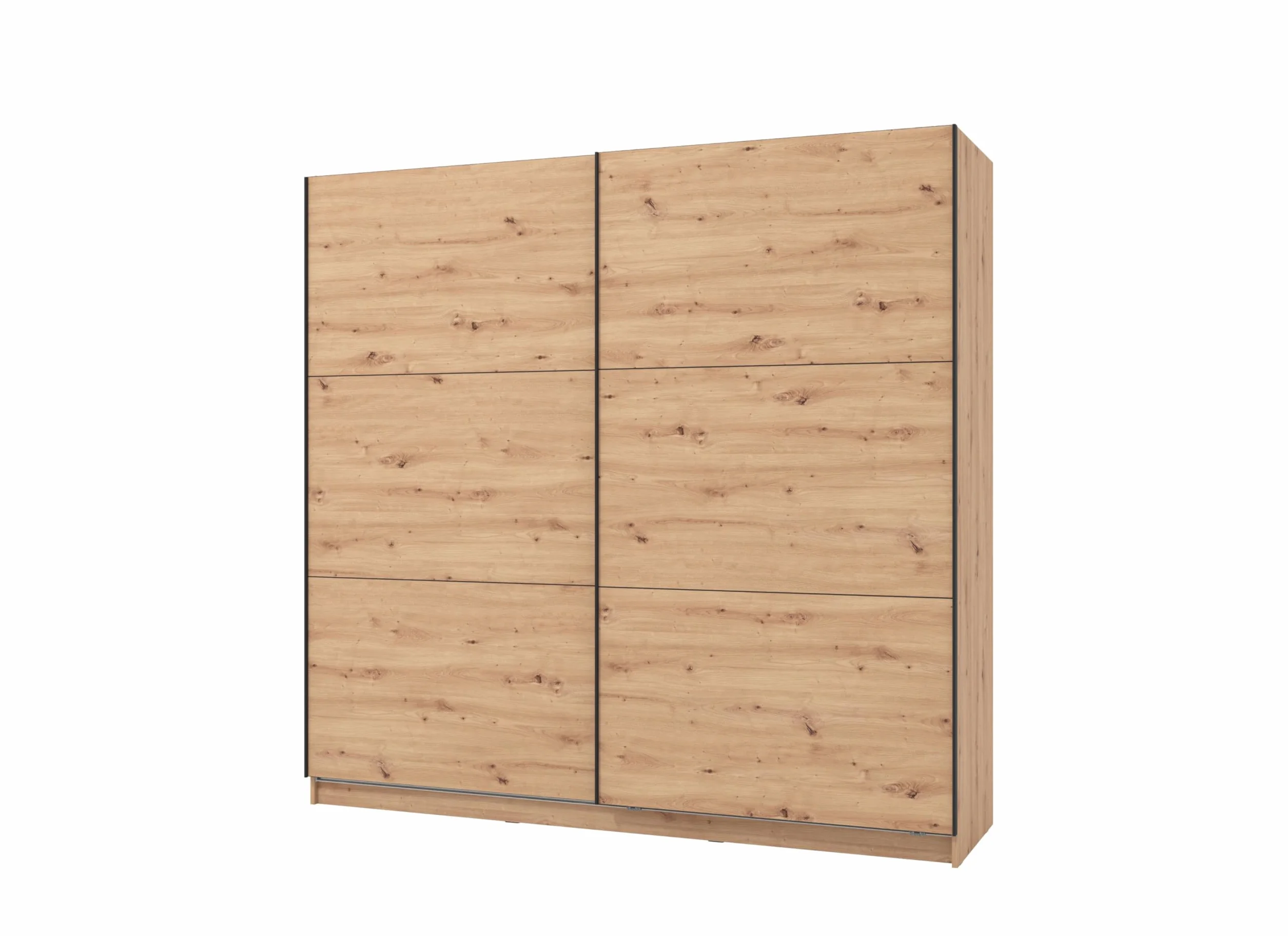 AVANTI TRENDSTORE Calvello Armadio con ante scorrevoli in legno laminato 217x210x62,5 cm