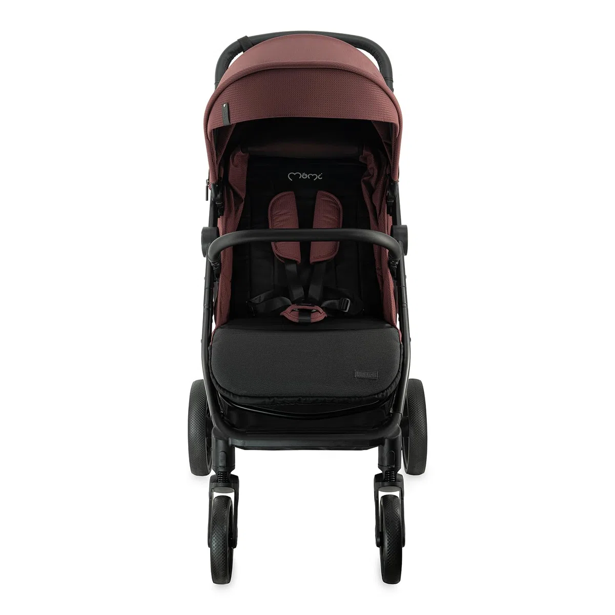 Il passeggino MoMi CLARA a partire da 6 mesi, fino a 22 kg di peso corporeo, cinture di sicurezza a 5 punti, coprigambe, portabicchieri, cestino per la spesa, borsa, zanzariera, telo parapioggia