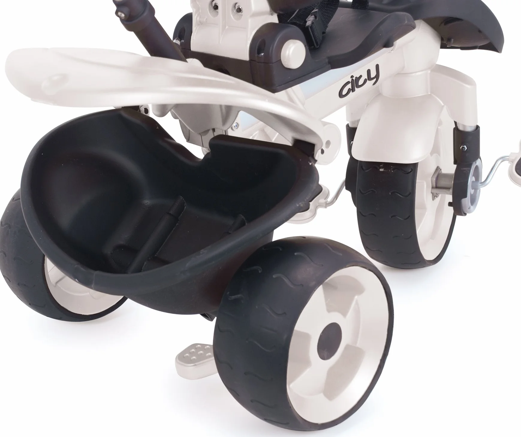 INJUSA Triciclo Passeggino Evolutivo City Max 6 Mesi-3 Anni Bianco