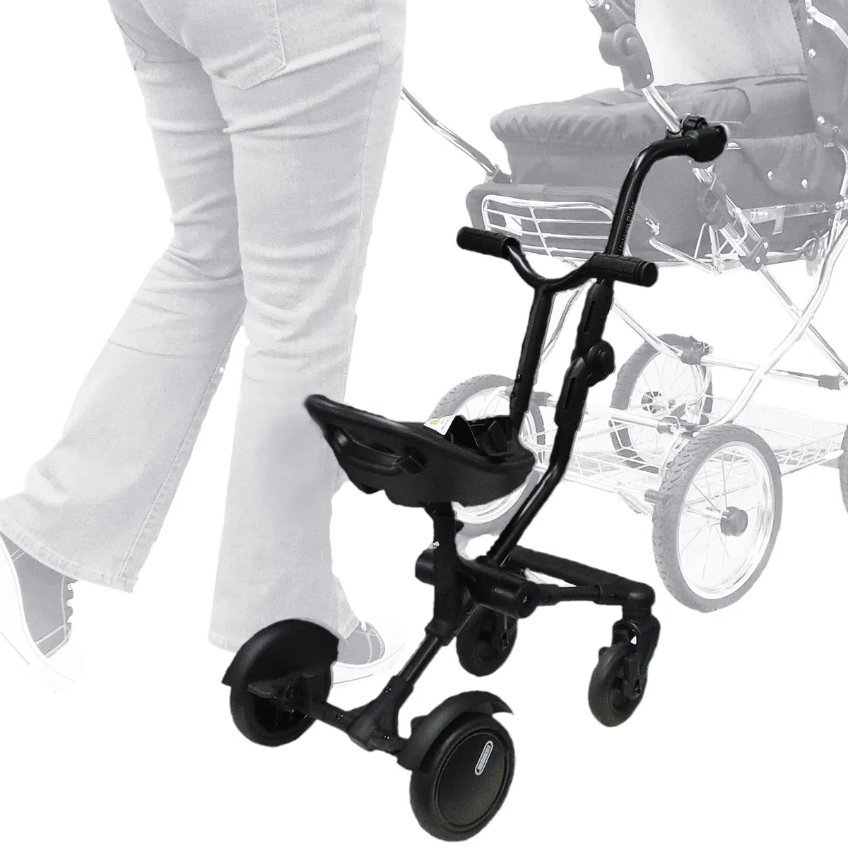 EICHHORN Kinderwagen Downtown Rider - Seggiolino per fratelli e passeggini, per bambini dai 15 mesi fino a 25 kg