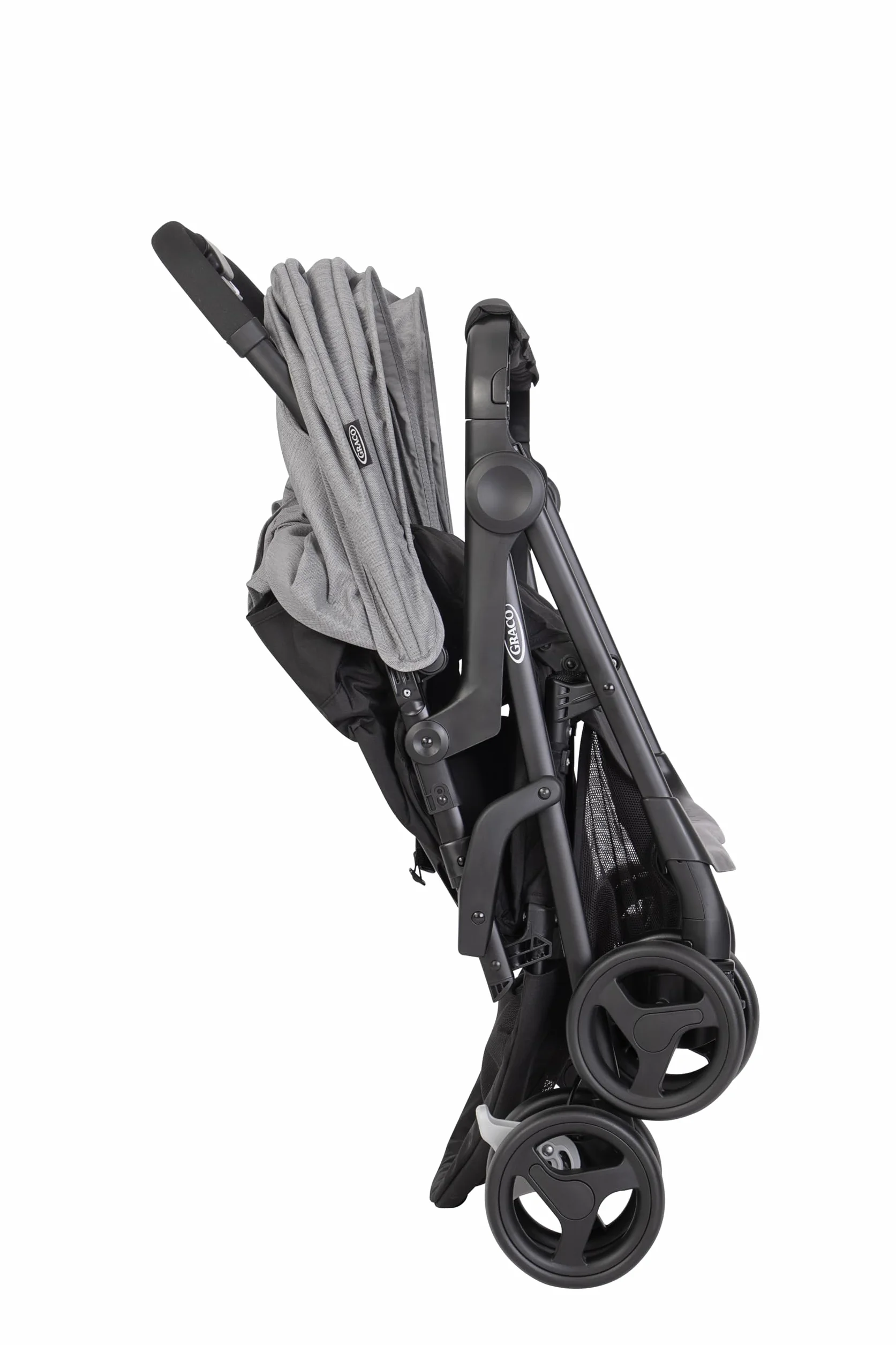 Graco DuoRider Passeggino Doppio leggero due sedute affiancate dalla nascita a 3 anni max 15 kg Steeple Gray
