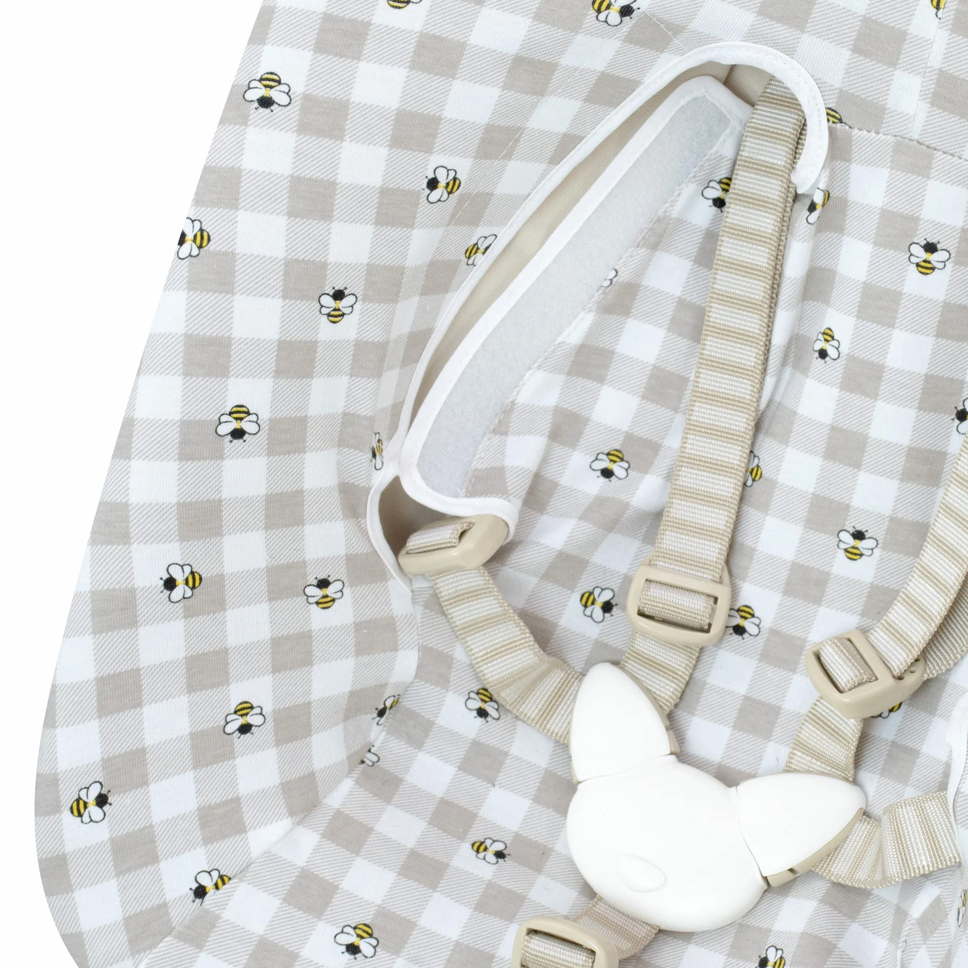 JYOKO KIDS Fodera in Cotone Compatibile con Stokke NewBorn (PICNIC VICHY)