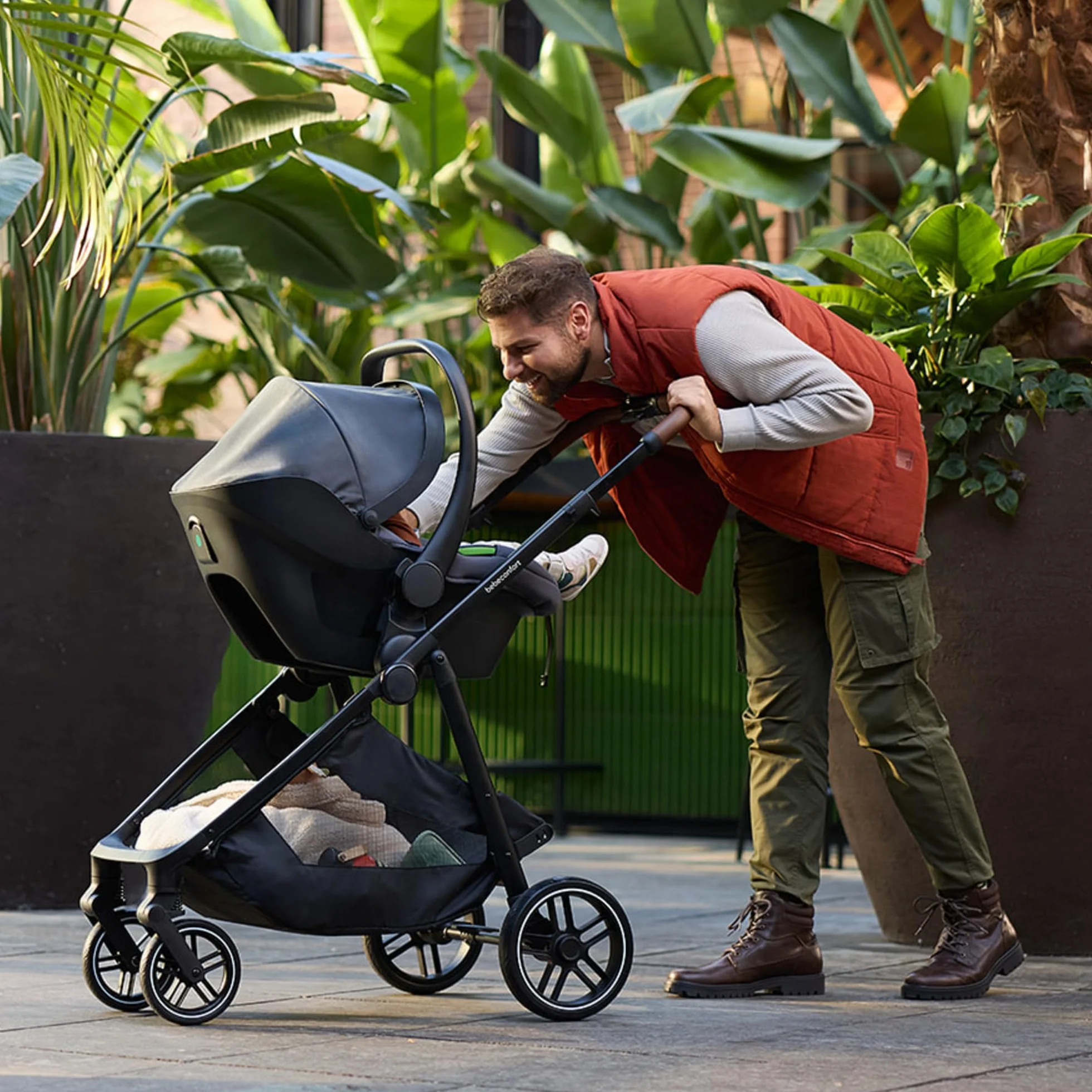 Bebeconfort Luvia Trio Passeggino 3 in 1 0-4 anni 0-22 kg Mineral Graphite