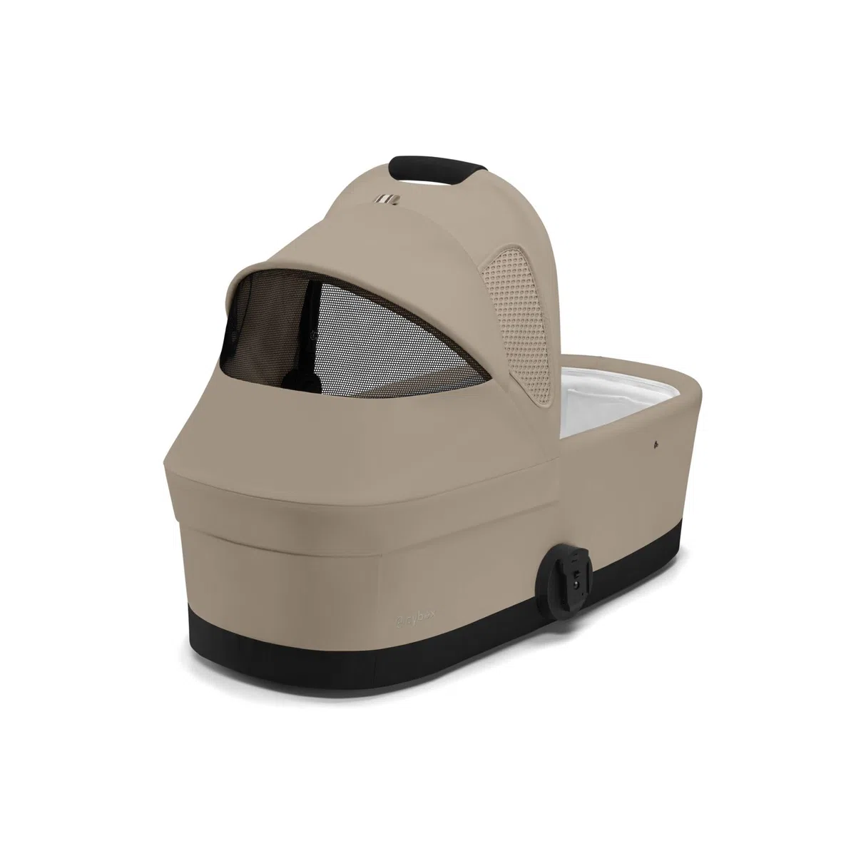 CYBEX Navicella Gold COT S, dalla nascita a circa 6 mesi (max. 9 kg), per CYBEX AVI Spin e Eezy S Twist +2, beige mandorla