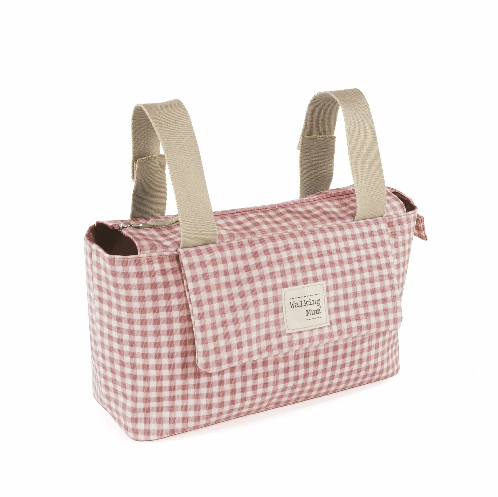 Borsa per la maternità per passeggino Walking Mum Rosa 31 x 17 x 12 cm