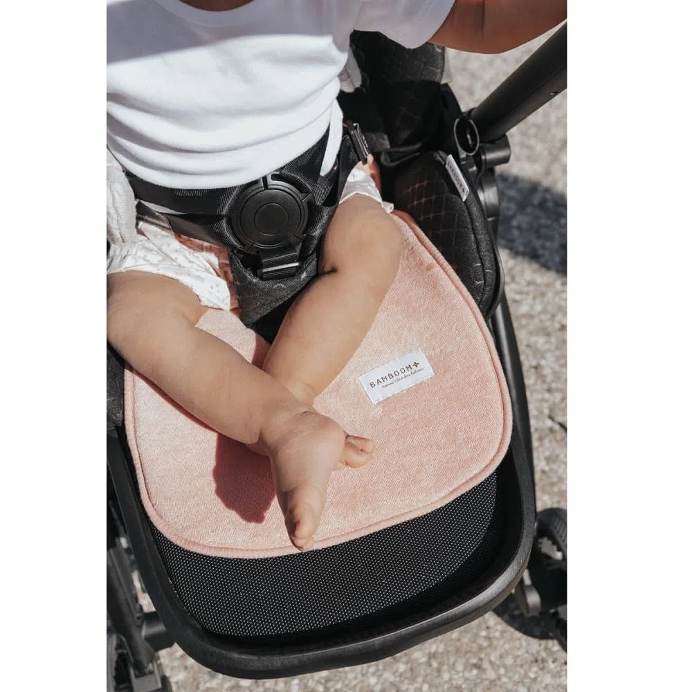 AIR 'N GO MATERASSINO UNIVERSALE PER PASSEGGINO BAMBOOM ROSA SCURO 104157 – 337