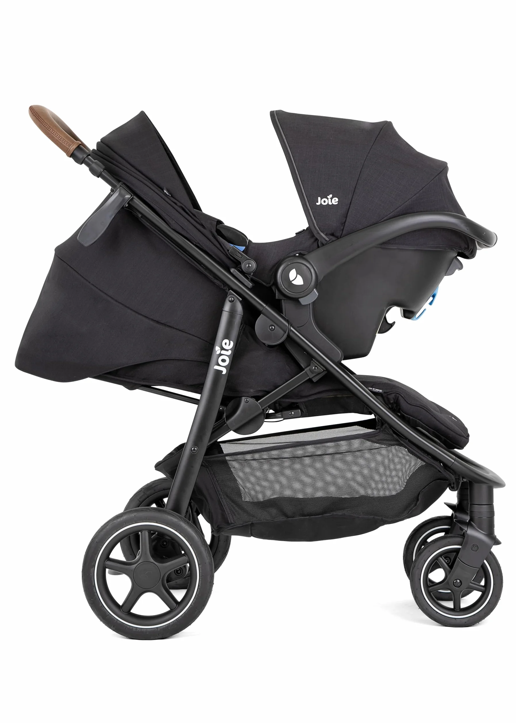 Joie mytrax Pro Passeggino Chiusura Compatta Fronte Mondo Reclinazione con Una Mano Compatibile Sistema da Viaggio 0–22 kg Shale