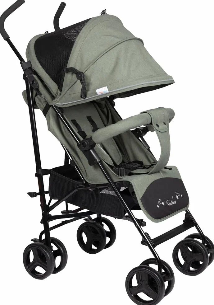 Passeggino Easy Walk Sage-Green Eleganza Comfort Funzionalità per Bambini