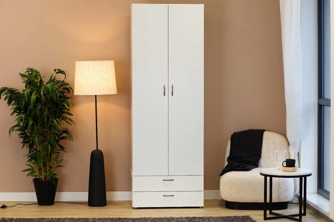 Oggi Italo Mobili Soggiorno Legno ingegnerizzato Bianco 74 x 214 x 51,9 cm