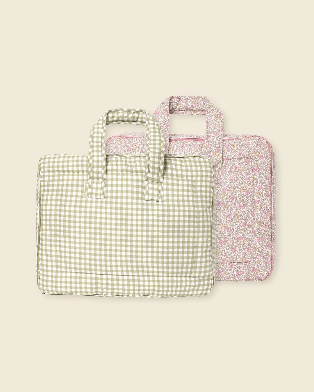 Molis&co Valigia da viaggio per bambini 45x35 cm cotone borsa maternità ospedale