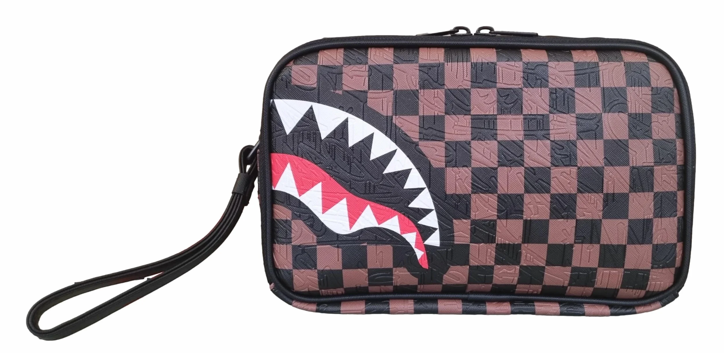 SPRAYGROUND Check 2 Emboss Toiletry Bag