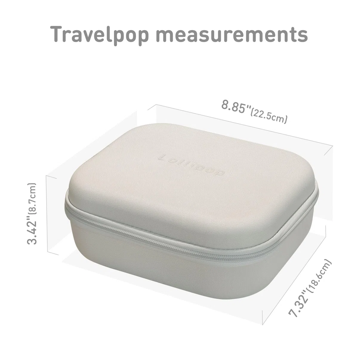 Lollipop Travelpop | Custodia protettiva in guscio rigido per il baby monitor Lollipop e gli accessori