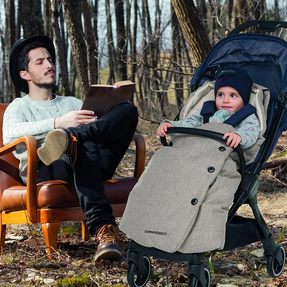 Foppapedretti Trendy sacco universale per passeggini, Melange Beige