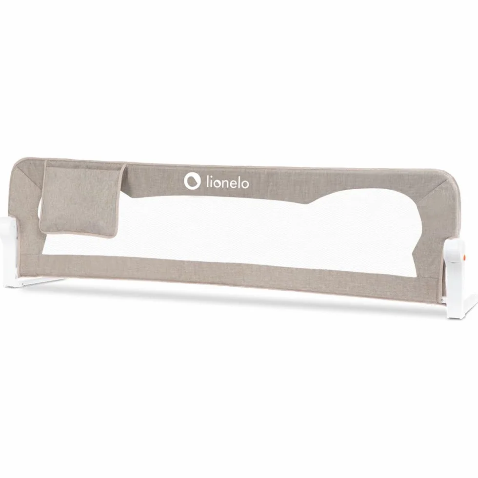 Lionelo Eva Sponda letto universale 150 cm Barriera protettiva pieghevole con blocco Standsafe