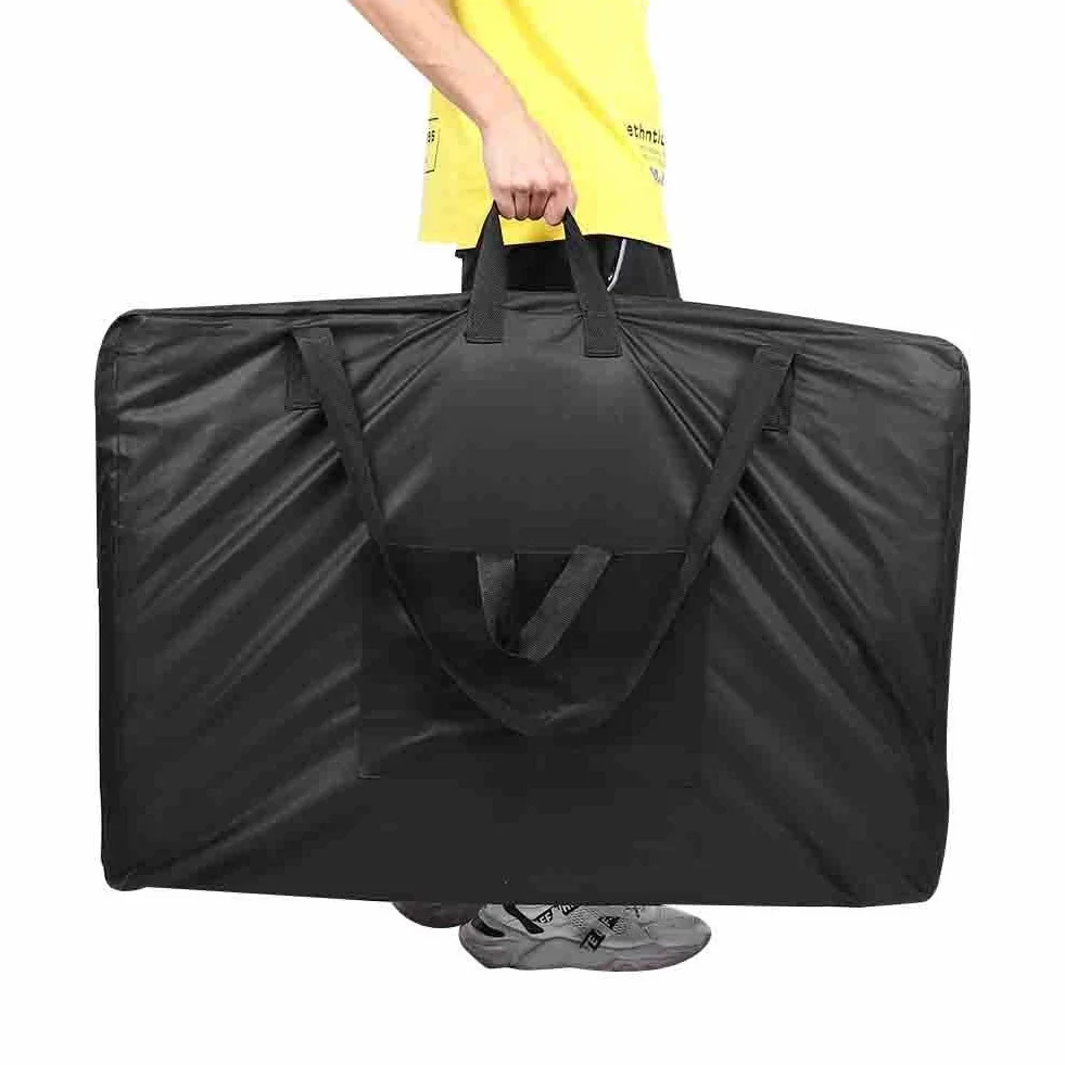 Borsa portaoggetti per lettino da massaggio di grande capacità, Borsa per lettino da massaggio professionale, Borsa a tracolla portatile in tela per lettino da spa