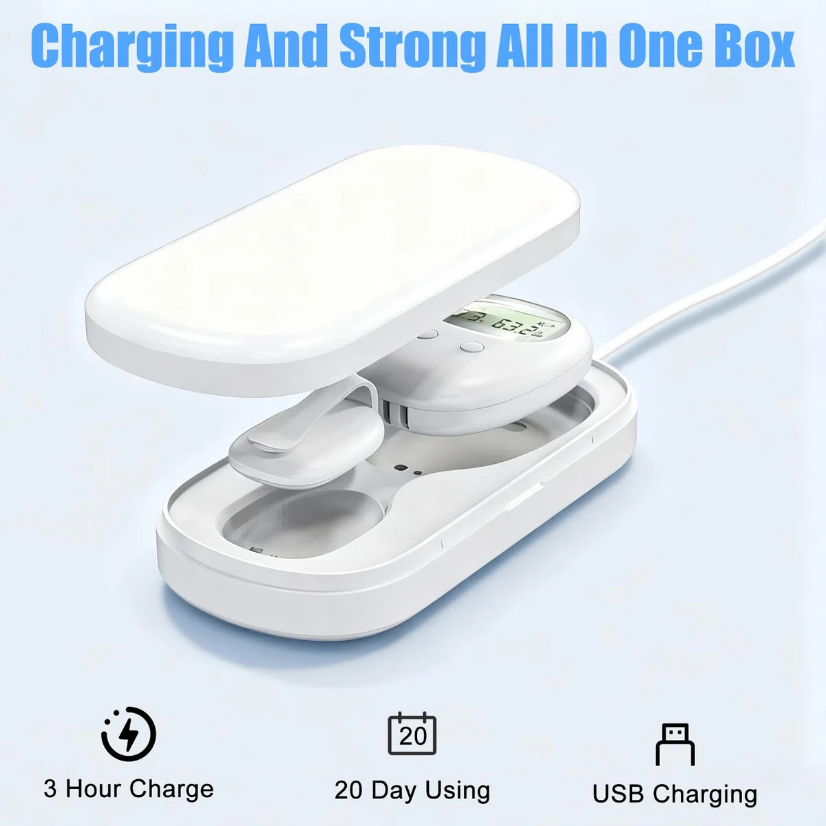 Allarme senza fili per bagnarsi sul letto, ricaricabile, ricarica wireless, ricarica USB-C, 3 modalità di lavoro, allenamento vasino con rumore e vibrazioni, allarme pee per bambini e adulti