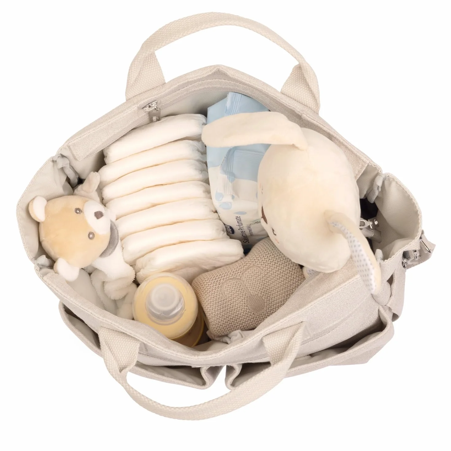 Chicco Borsa Genitori Leggera Funzionale Ampie Tasche Monocromatico