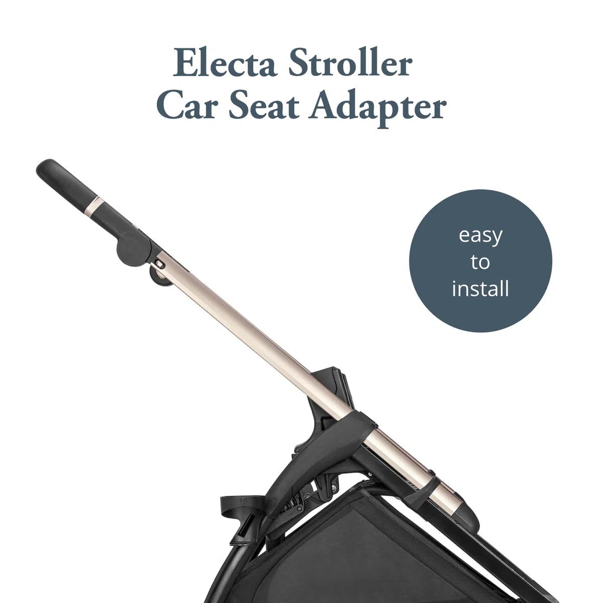 Inglesina Electa - Adattatore per seggiolino auto per passeggino, compatibile con seggiolini auto Nuna, Maxi-COSI, Cybex e Clek, adattatore facile da installare, sicuro e conveniente per il