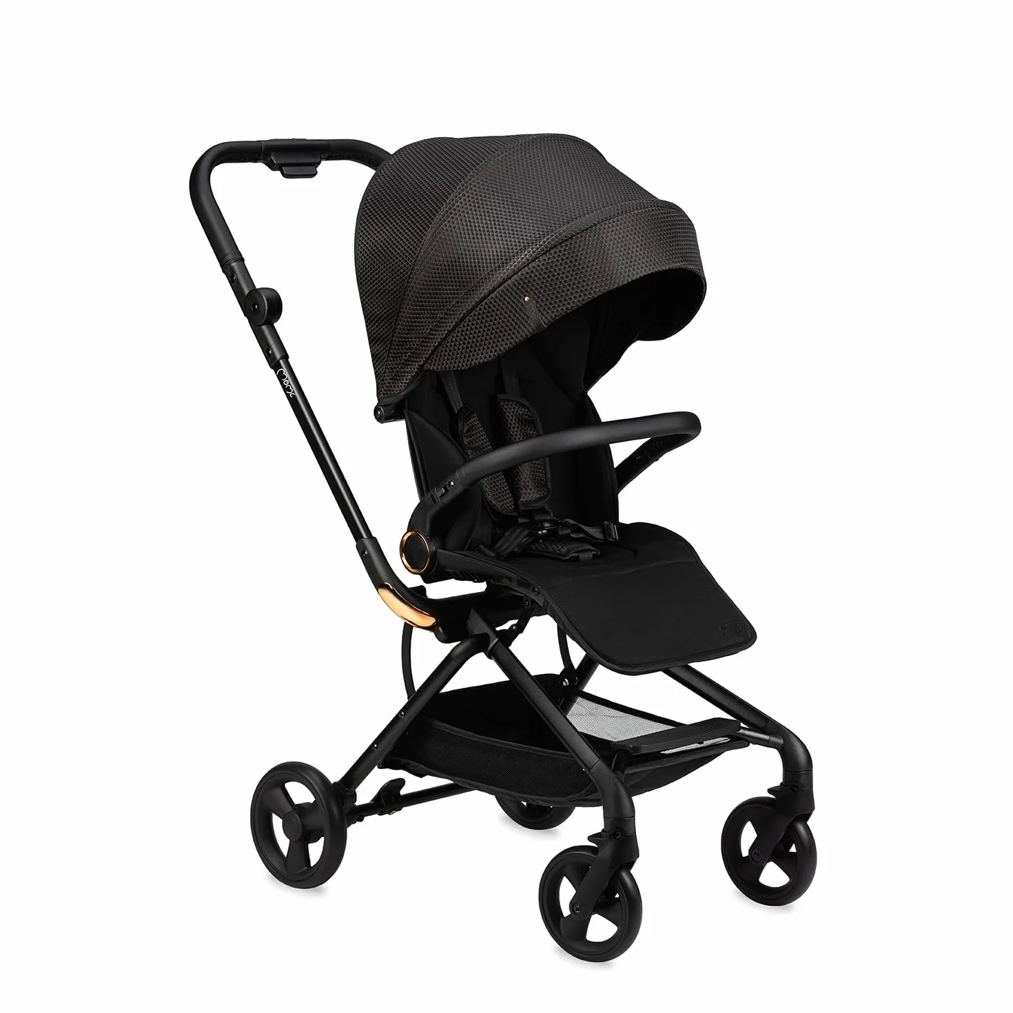 MoMi ADELLE Passeggino Leggero Reversibile Pieghevole da Viaggio Fino a 22 kg Fronte Mamma Schienale Regolabile