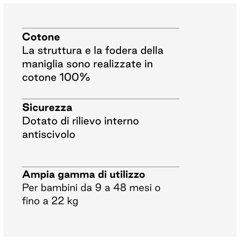 Jané Catch Fascia Portabebè Fianco, Porto Laterale, Regolabile, Ergonomica e Antiscivolo, 100% Cotone, 9-48 Mesi, Verde