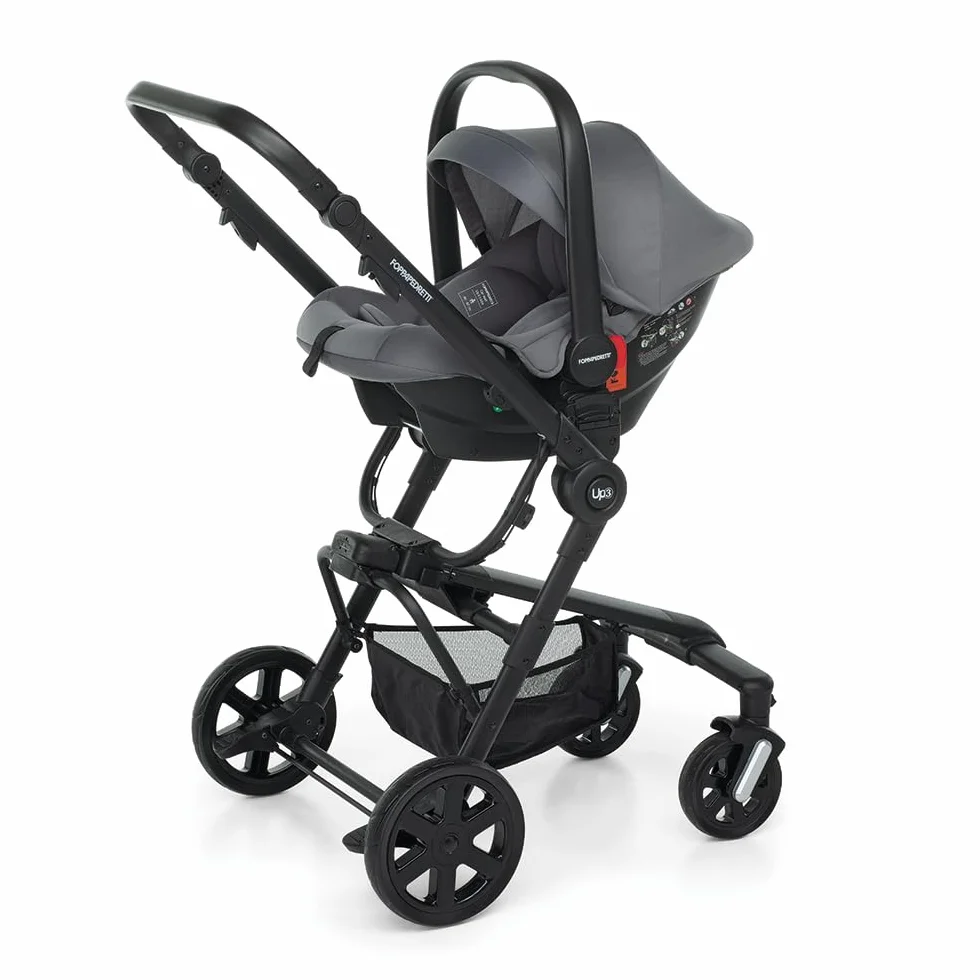 Foppapedretti Up3 i-Size sistema combinato Titanio