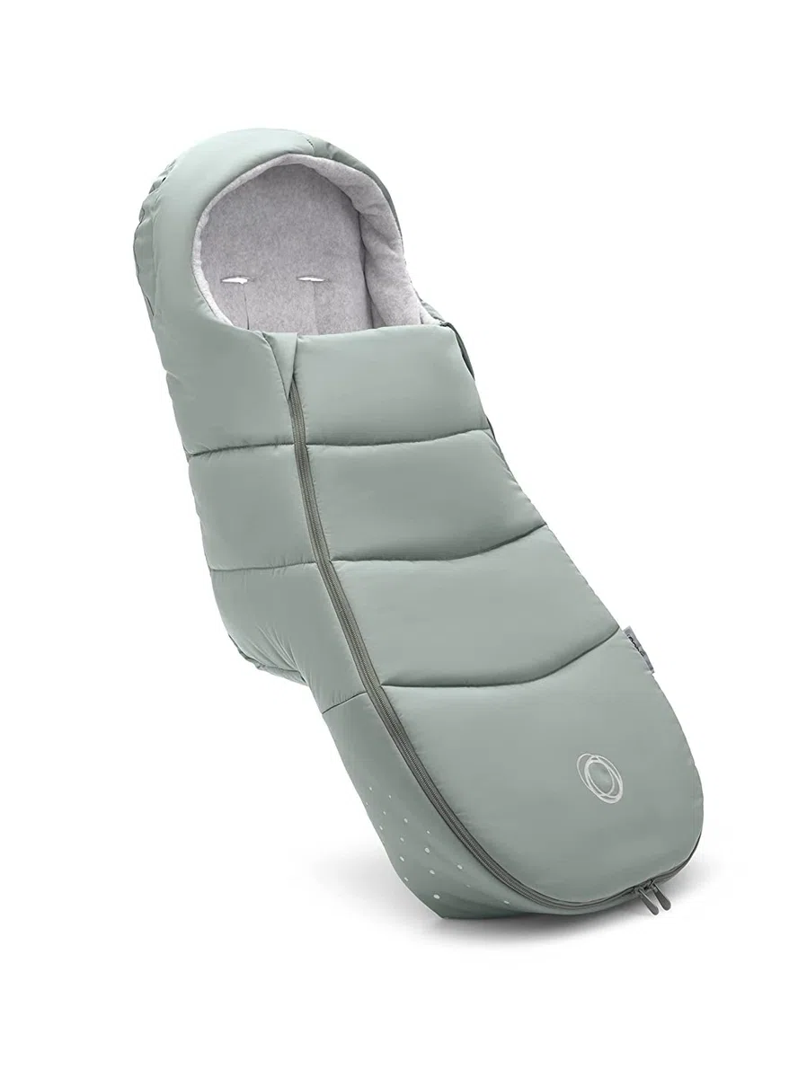 Bugaboo Sacco a Pelo, Accessorio Essenziale per il Passeggino, Per Tutte le Stagioni e Impermeabile, con Poggiapiedi, Caldo, Confortevole e Traspirante, in Pine Green