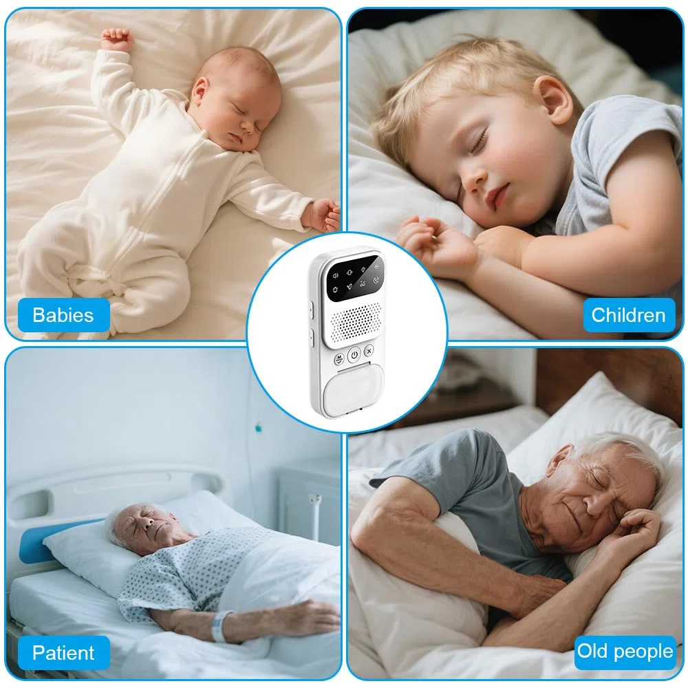 Allarme Enuresi Senza Fili - Dispositivo Pipì con 3 Modalità di Allarme - Sensore Enuresi Notturna Ricaricabile per Bambini e Adulti - Disinfezione ultravioletta - Strumento per Vasino