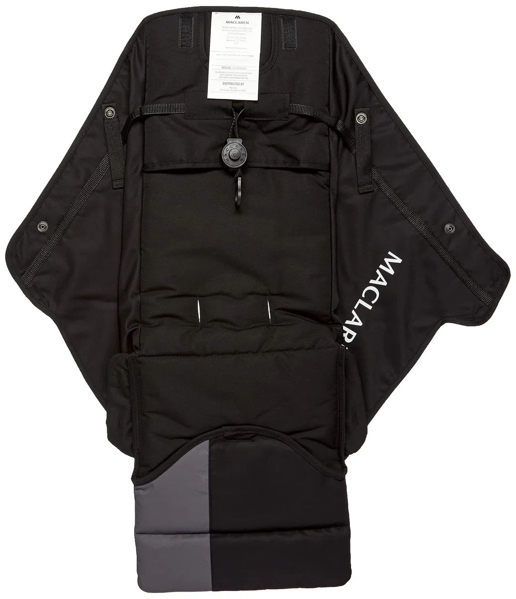 Maclaren PM1Y160032 Triumph Seduta per Passeggino Gemellare, Nero