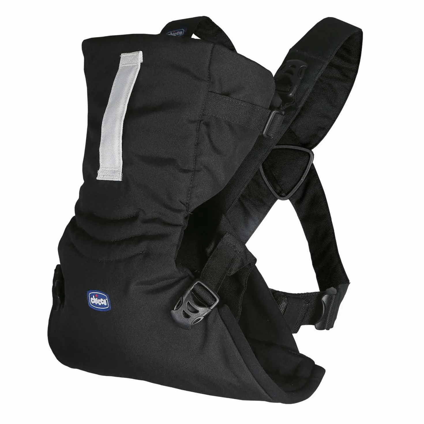 Chicco Easyfit Marsupio Neonati Ergonomico per Bebè e Bambini dalla Nascita a 9 Kg, Porta Bebè Semplice e Intuitivo da Indossare, Fronte Mamma e Fronte Strada, Supporto per Testa e Collo, Nero