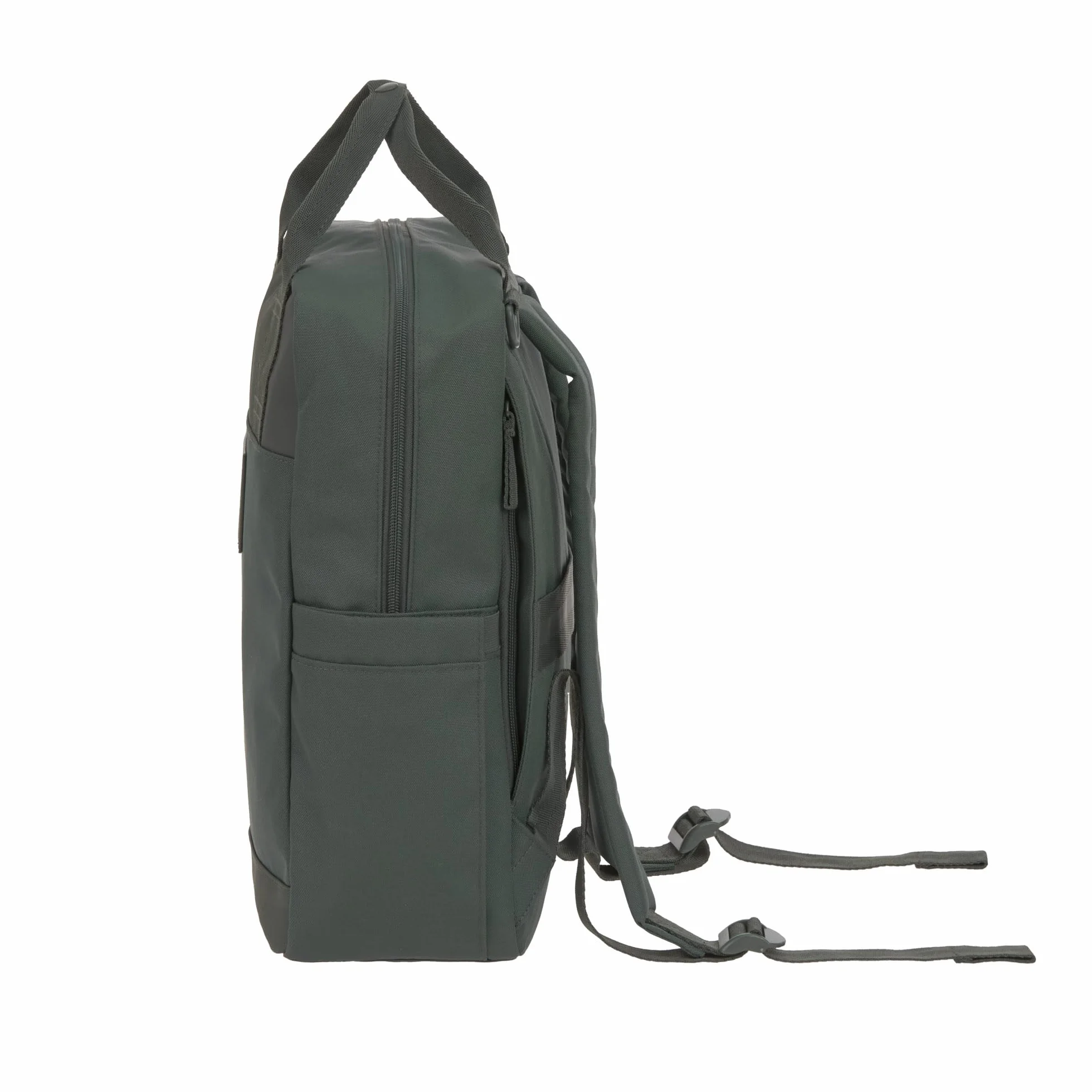 LÄSSIG Zaino fasciatoio Borsa fasciatoio Zaino con fasciatoio, attacco per carrozzina, portabiberon Prodotto in modo sostenibile/GRE Vividal Backpack