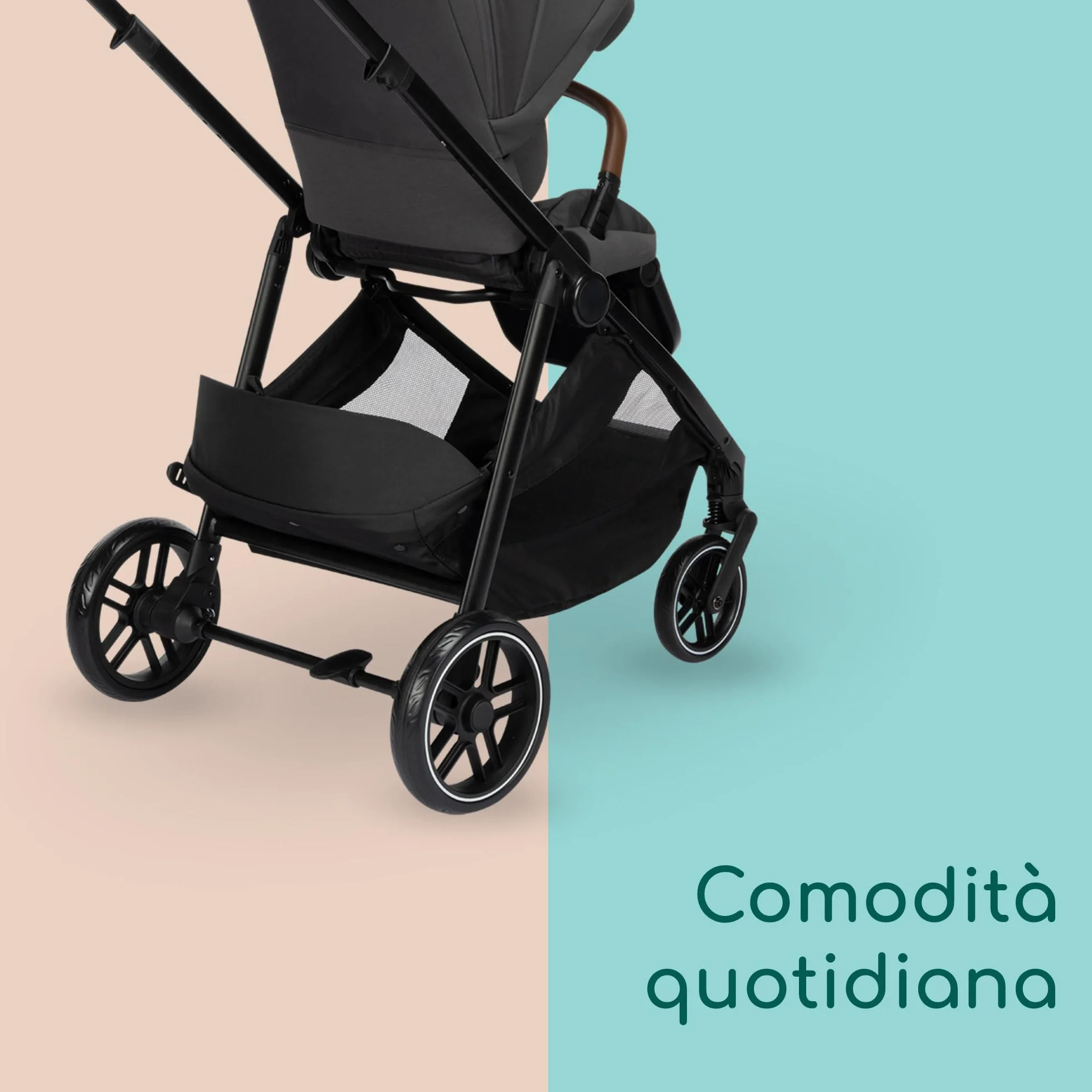 Bebeconfort Luvia Trio Passeggino 3 in 1 0-4 anni 0-22 kg Mineral Graphite