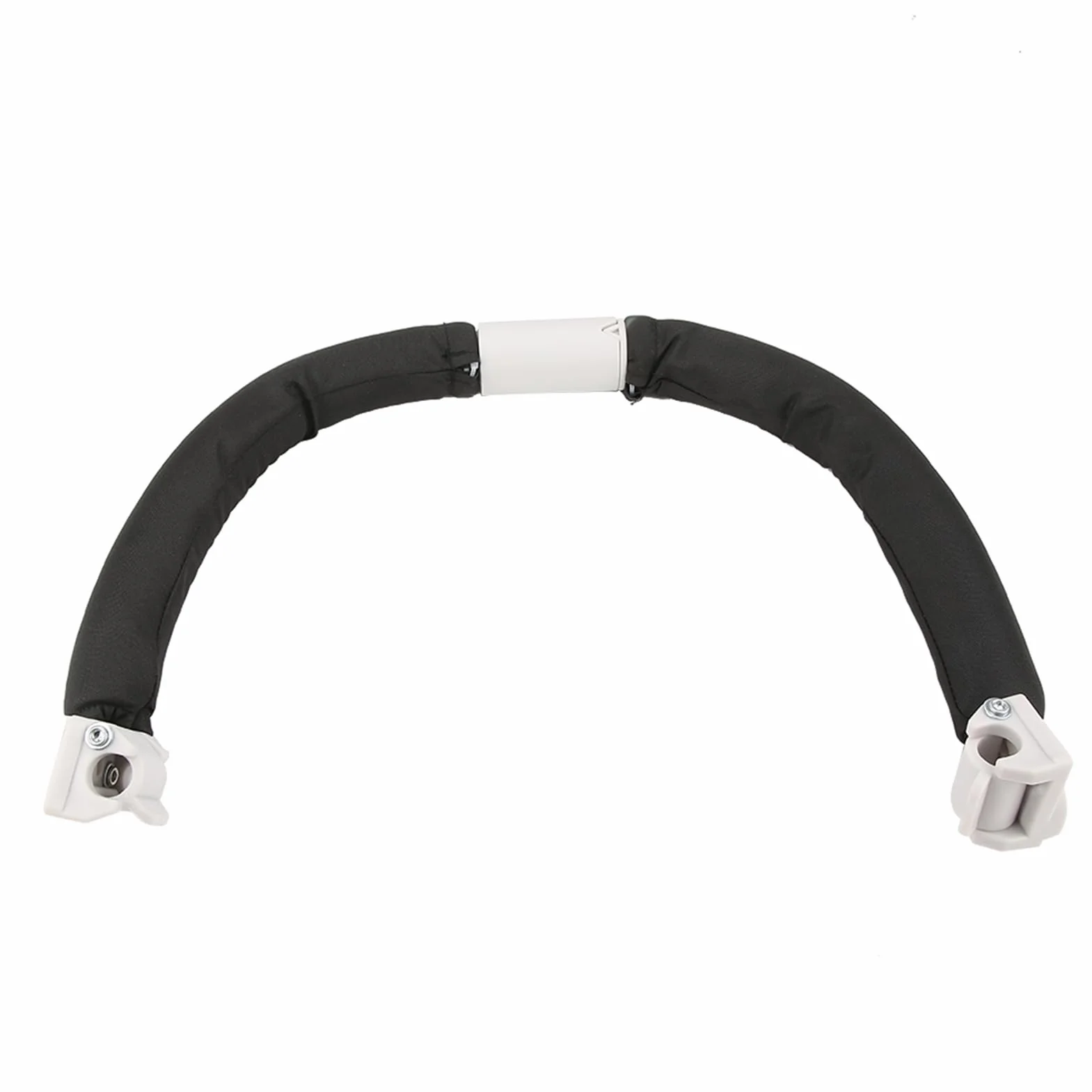 Manubrio con Barra Paraurti Regolabile Universale Yctze per Passeggini con Vassoio Snack per Passeggino (BLACK)