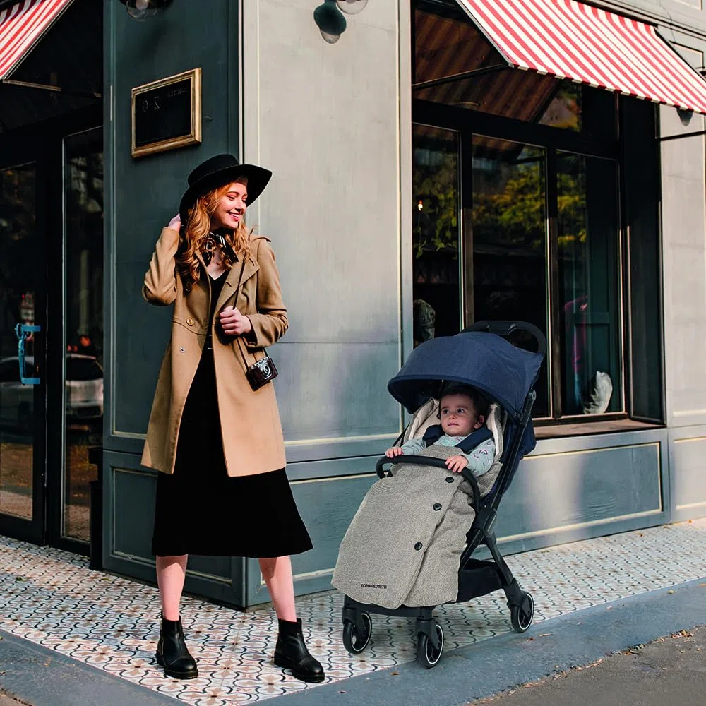 Foppapedretti Trendy sacco universale per passeggini, Melange Beige