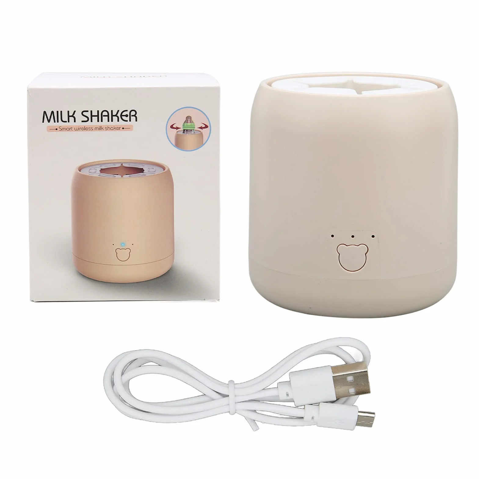 Frullatore portatile per bambini Scaldaconcini automatico ricarica USB silenzioso
