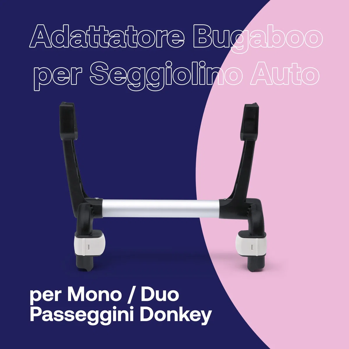 Bugaboo – Adattatore Donkey mono/Duo per sedia di auto Britax-Römer Grigio Scuro