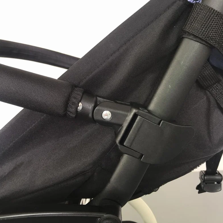 Paraurti passeggino, bracciolo, maniglia, guardrail universale passeggino, bracciolo, paraurti, passeggino, accessori per passeggino (nero)
